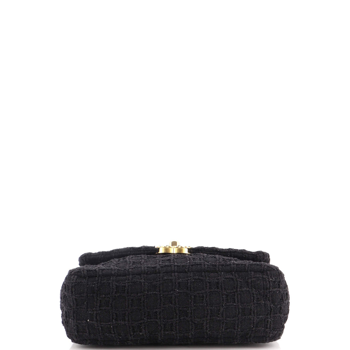 19 Flap Bag Quilted Tweed Medium