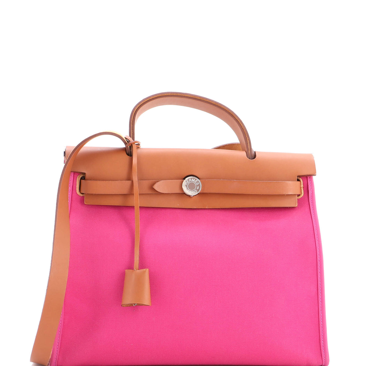 Herbag Zip Leather and Toile 31