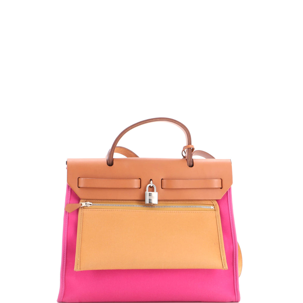 Herbag Zip Leather and Toile 31