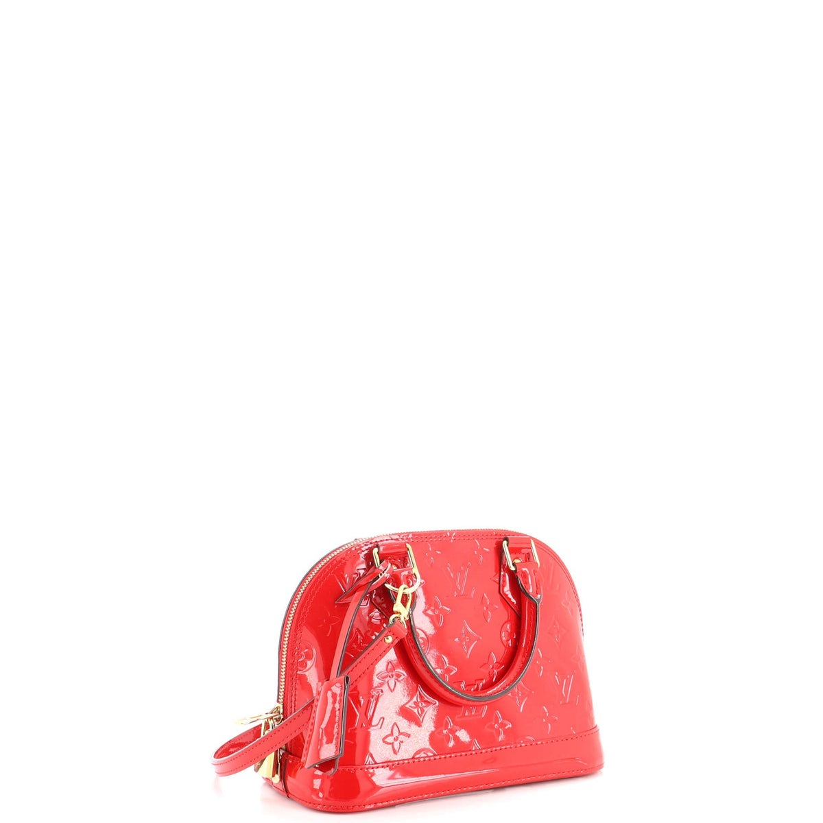 Alma Handbag Monogram Vernis BB