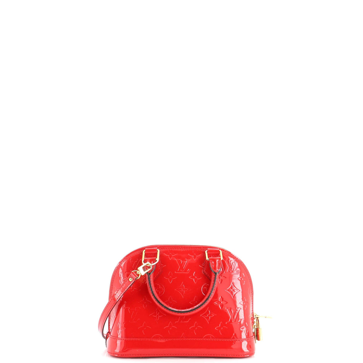 Alma Handbag Monogram Vernis BB