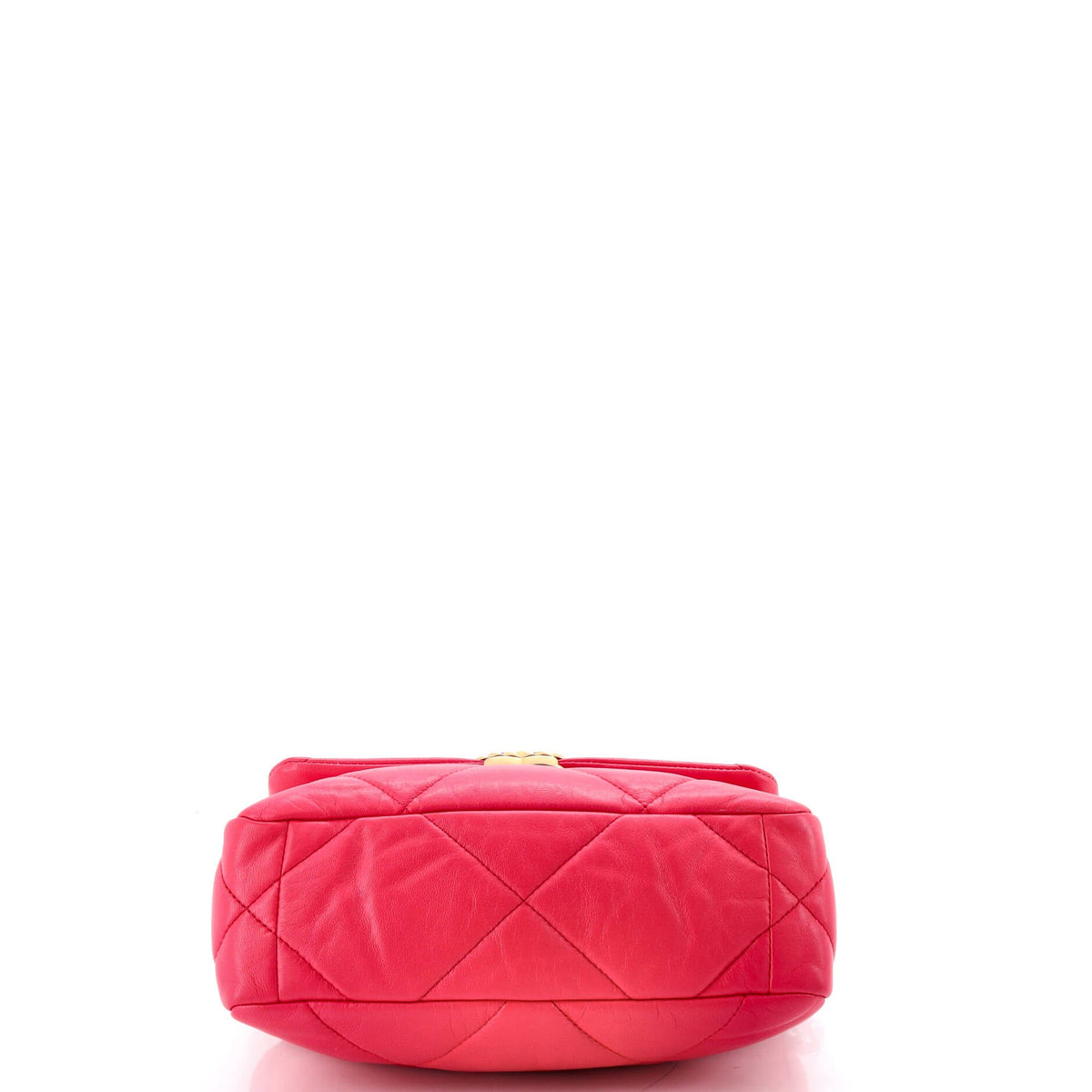 19 Flap Bag Quilted Leather Medium