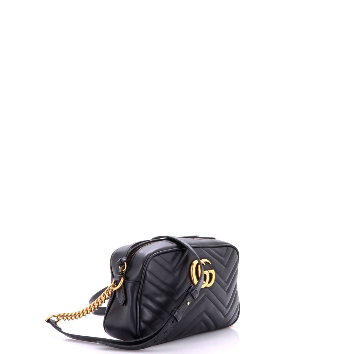 GG Marmont Shoulder Bag Matelasse Leather Small