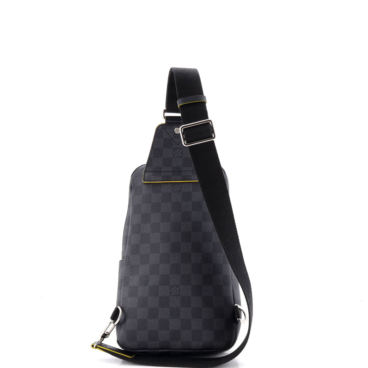 Avenue Sling Bag Limited Edition Interlinked Logo Damier Graphite