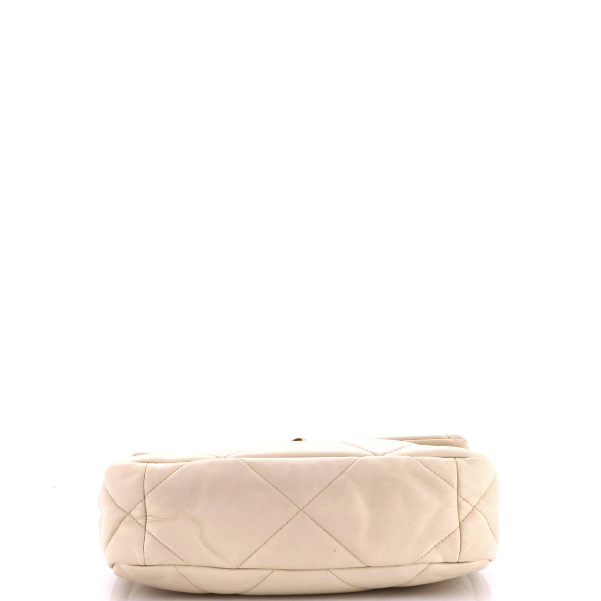 19 Flap Bag Quilted Leather Medium