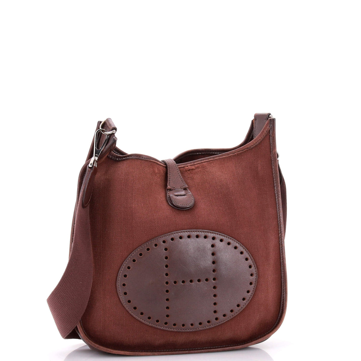 Evelyne Bag Gen I Toile and Leather PM