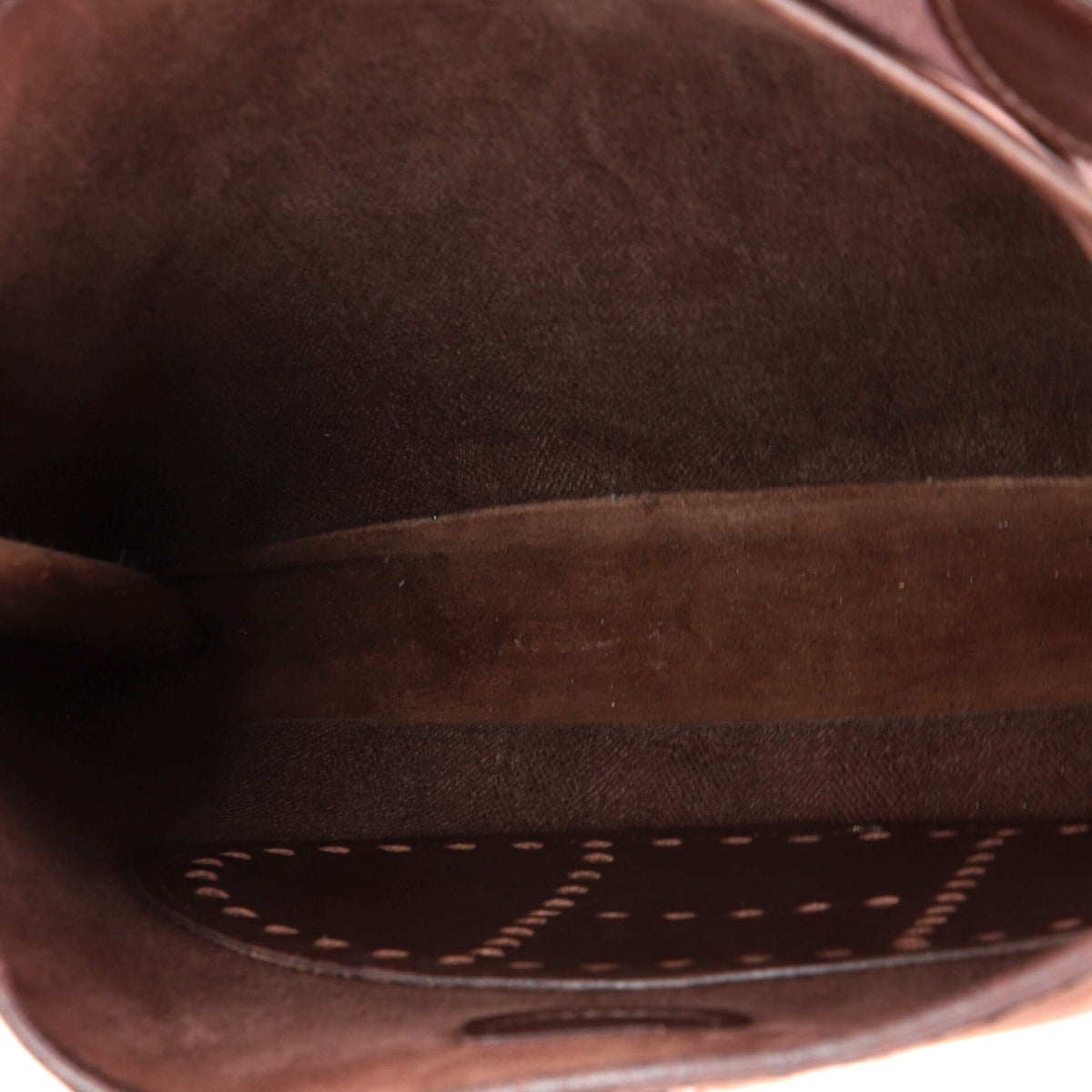 Evelyne Bag Gen I Toile and Leather PM
