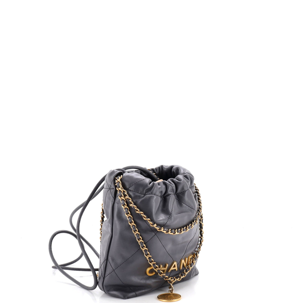 22 Chain Hobo Quilted Calfskin Mini
