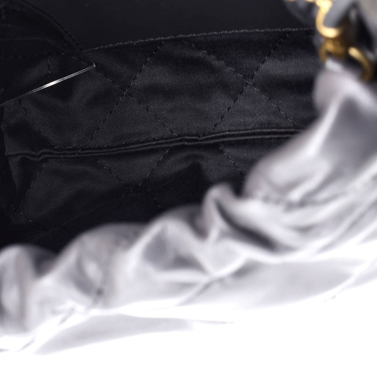 22 Chain Hobo Quilted Calfskin Mini