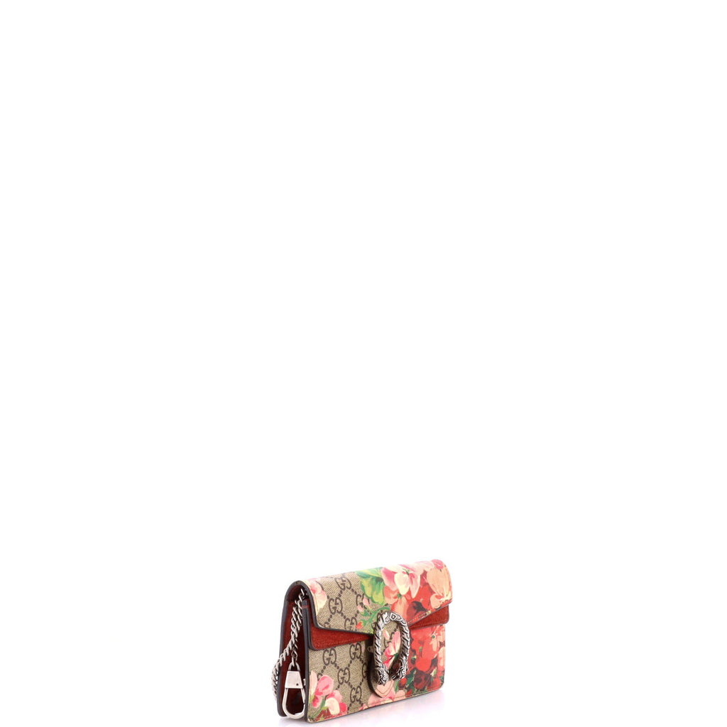 Dionysus Bag Blooms Print GG Coated Canvas Super Mini