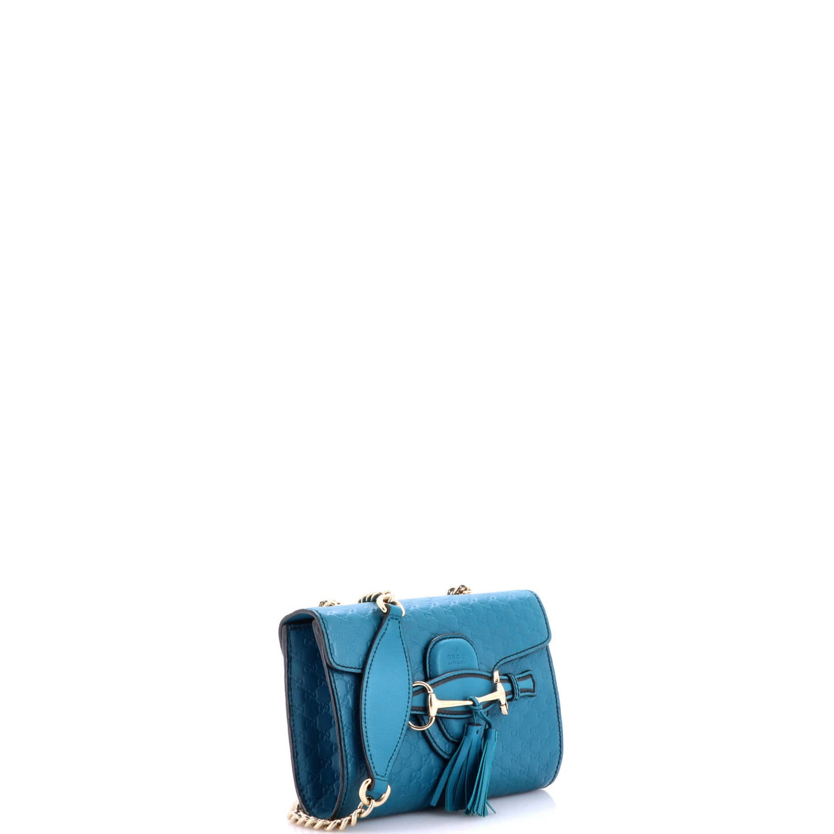Emily Chain Flap Bag Microguccissima Leather Mini