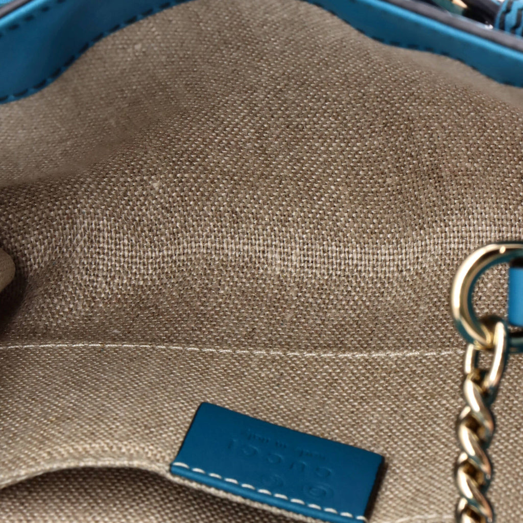 Emily Chain Flap Bag Microguccissima Leather Mini