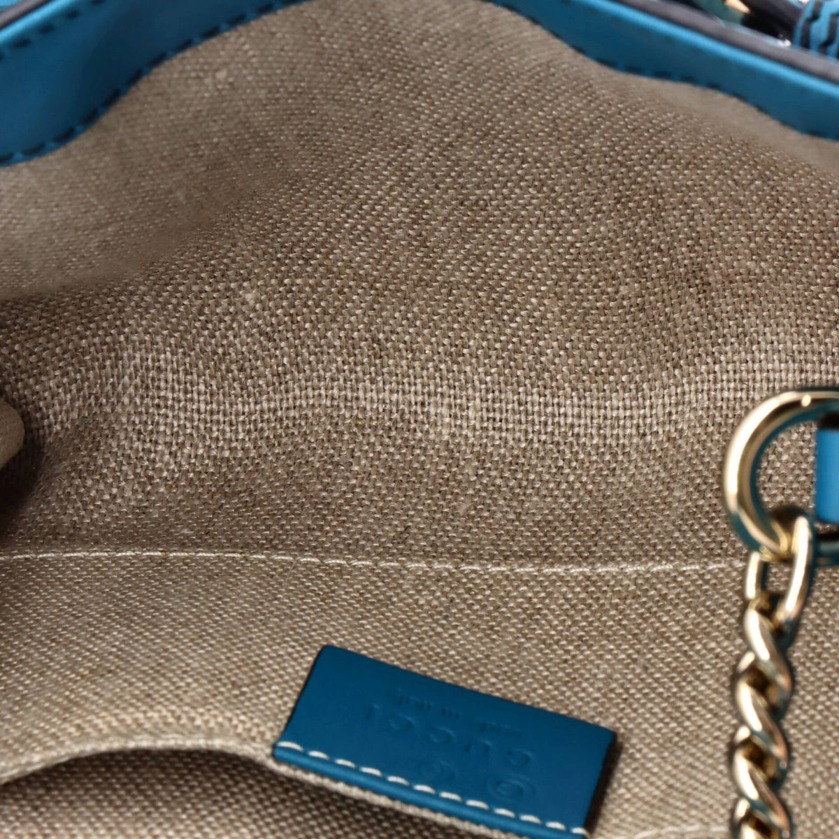 Emily Chain Flap Bag Microguccissima Leather Mini