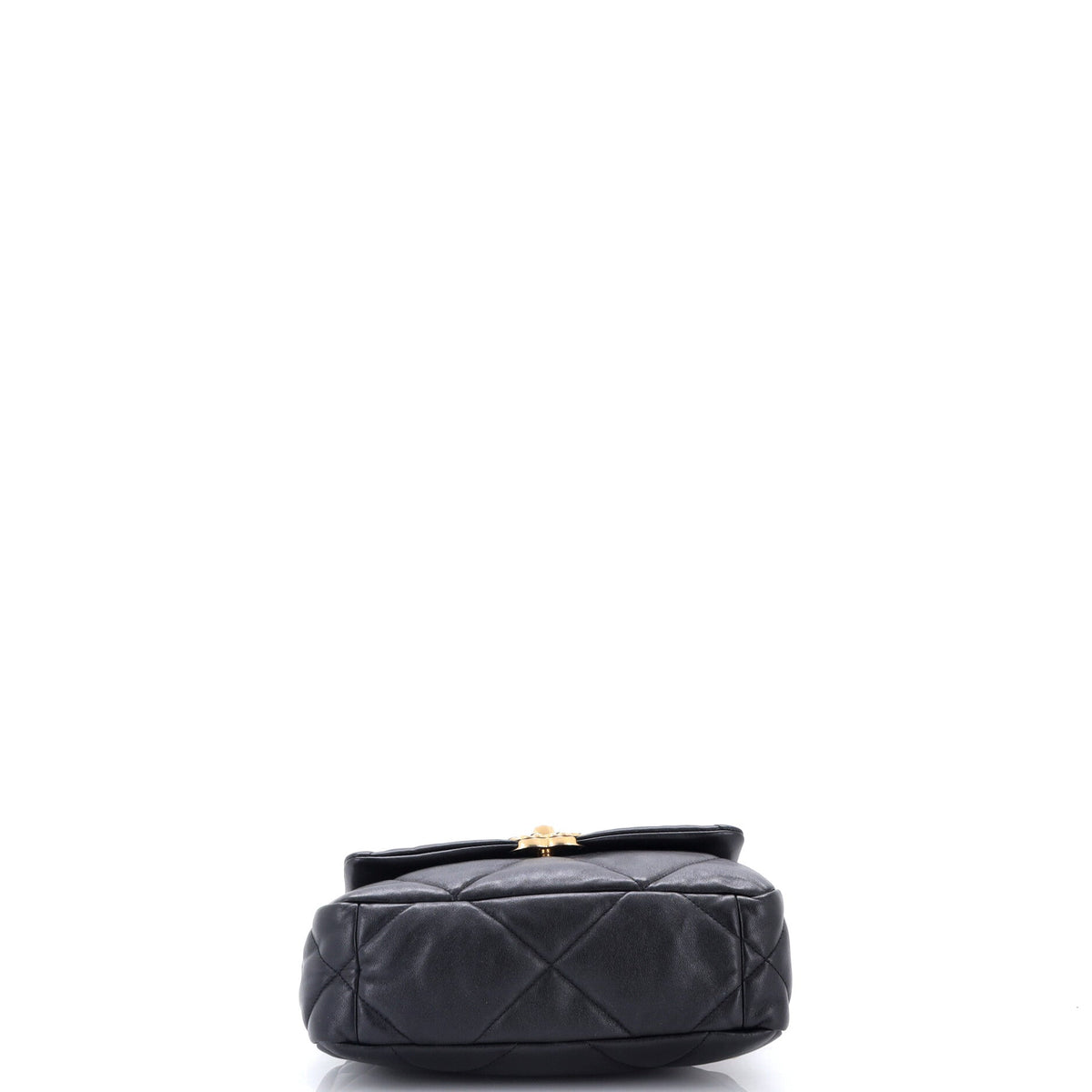 19 Flap Bag Quilted Leather Medium