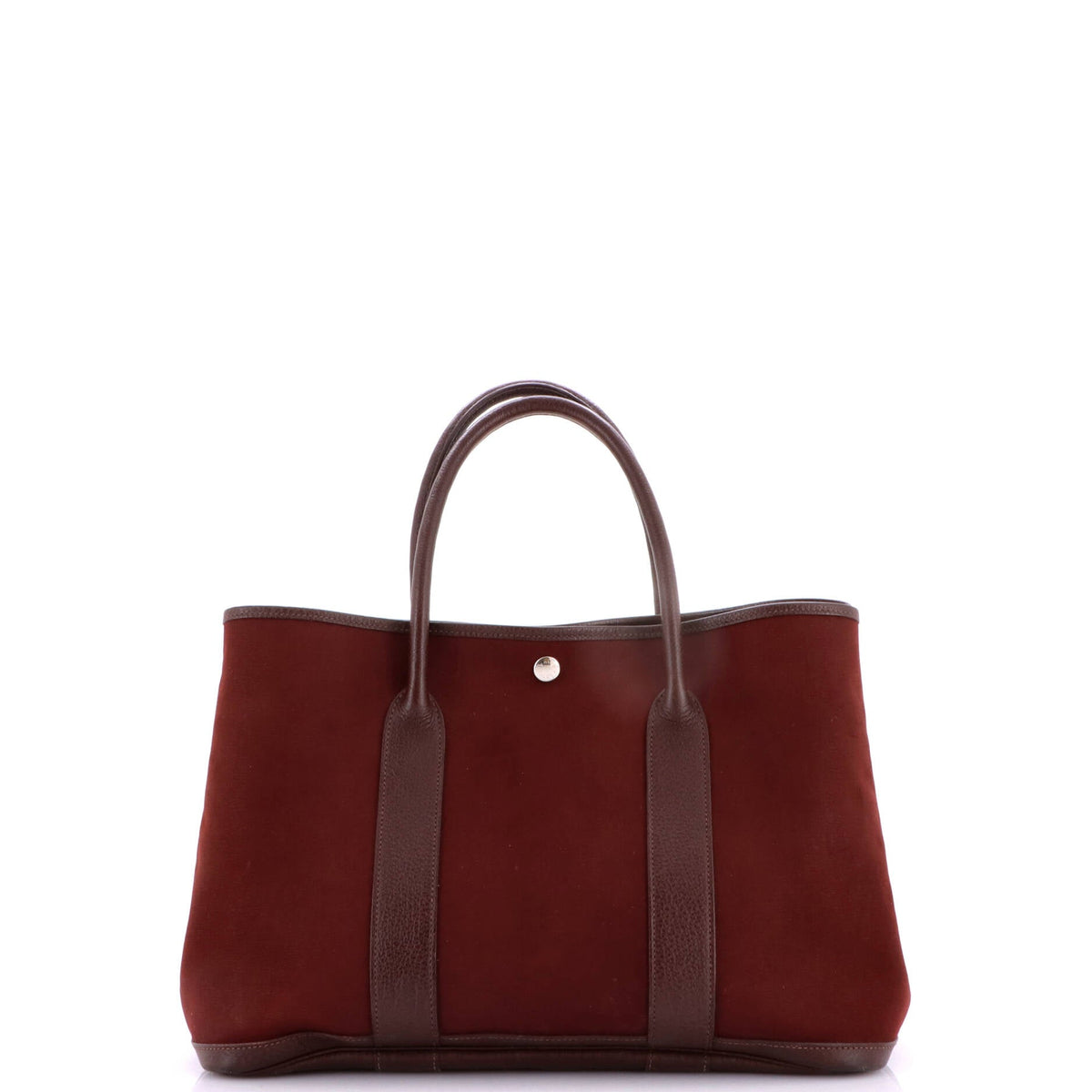 Garden Party Tote Toile and Leather 36