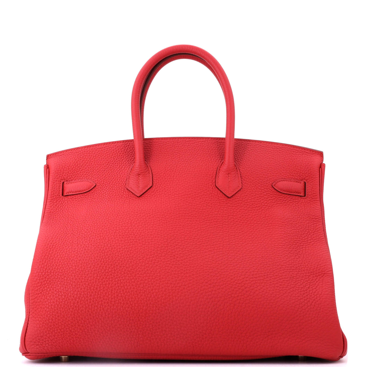 Birkin Handbag Vermillon Togo with Gold Hardware 35