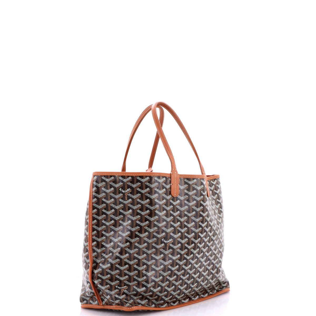 Anjou Reversible Tote Coated Canvas PM