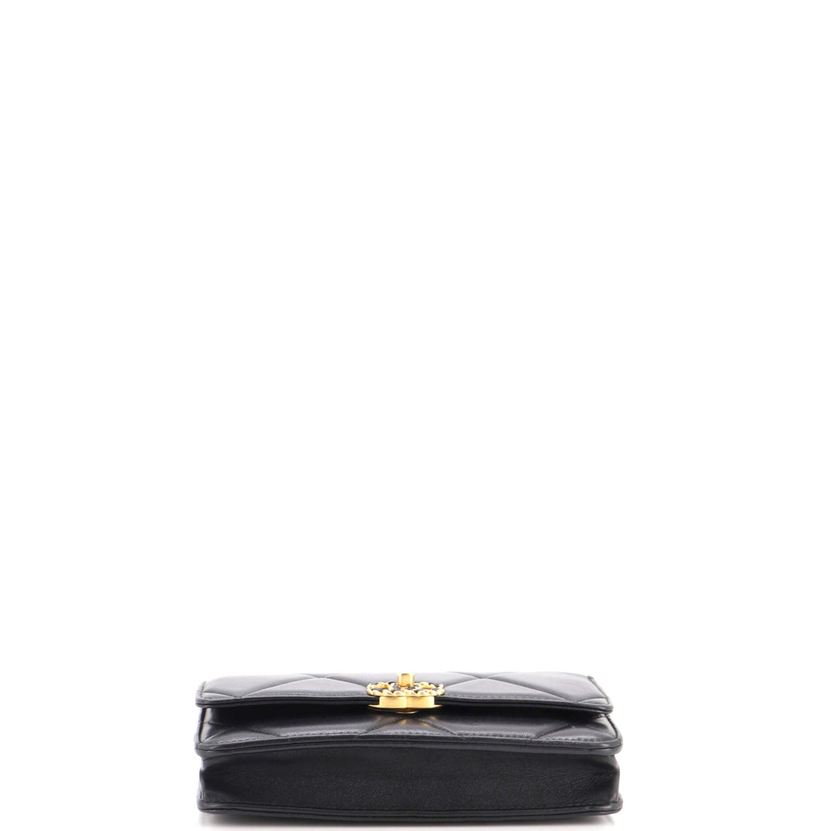 19 Wallet on Chain Quilted Lambskin