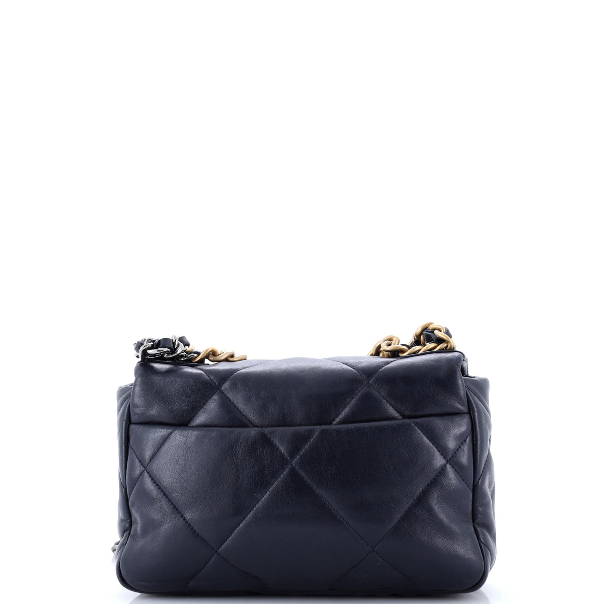 19 Flap Bag Quilted Leather Medium