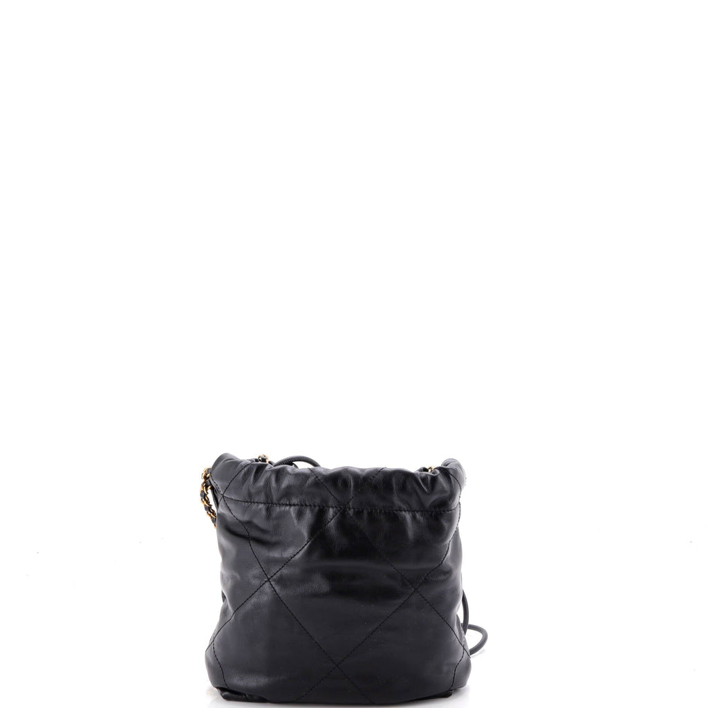 22 Chain Hobo Quilted Calfskin Mini