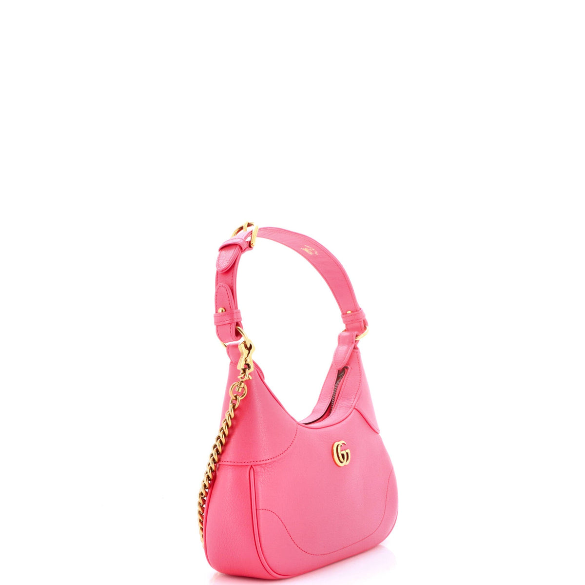 Aphrodite Zip Shoulder Bag Leather Small