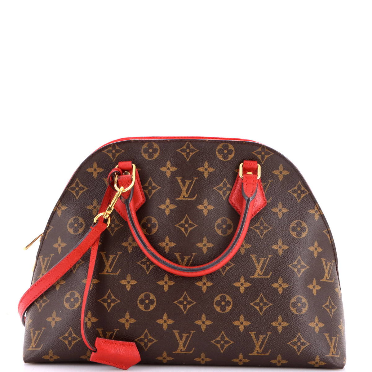 Alma BNB Handbag Monogram Canvas with Leather