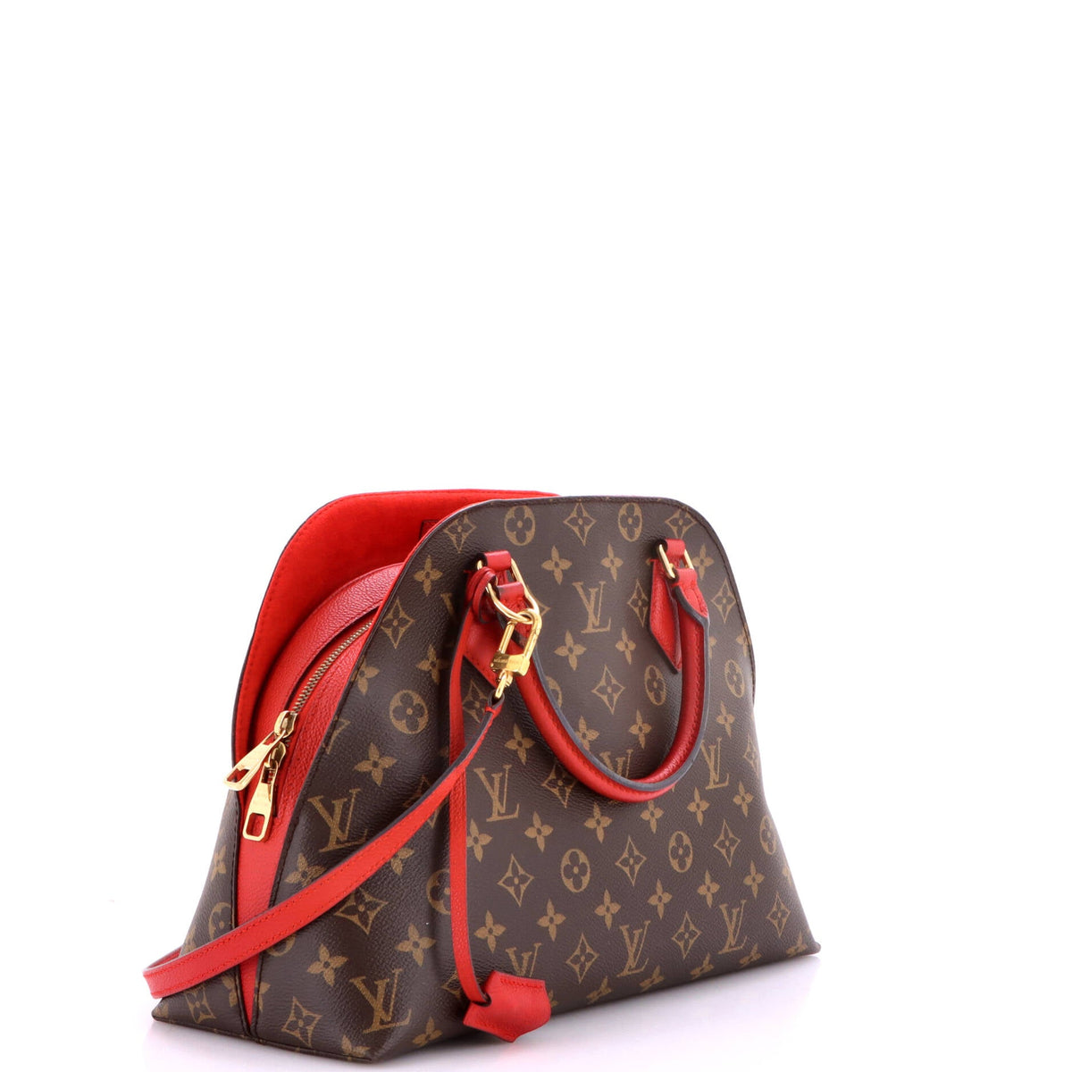 Alma BNB Handbag Monogram Canvas with Leather