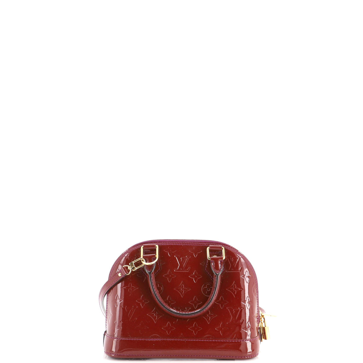 Alma Handbag Monogram Vernis BB