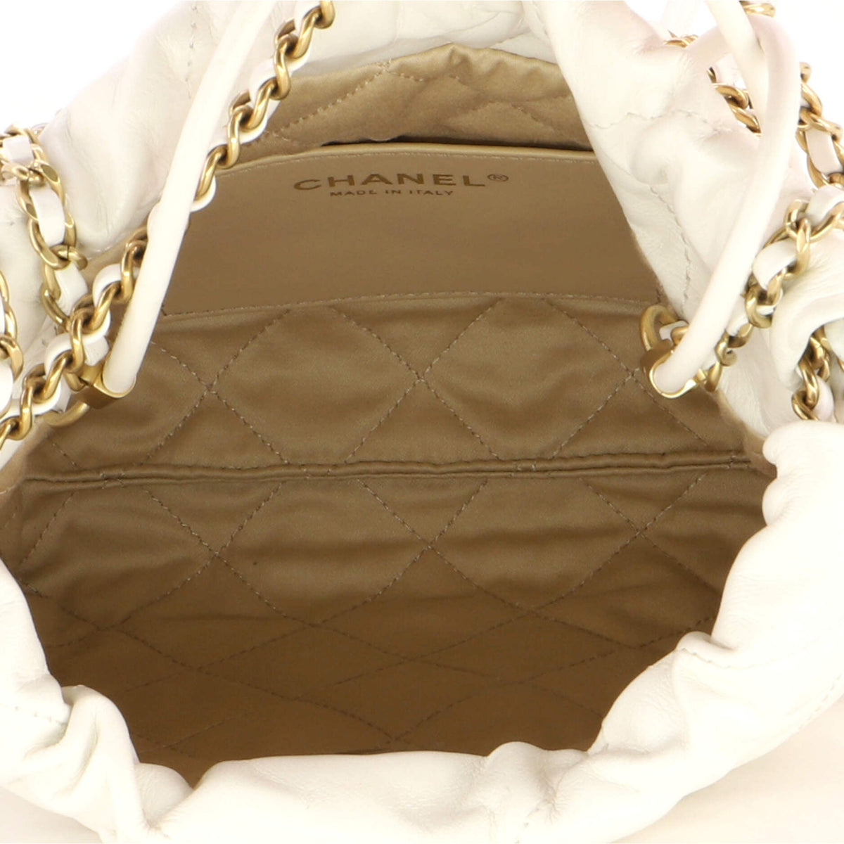 22 Chain Hobo Quilted Calfskin Mini