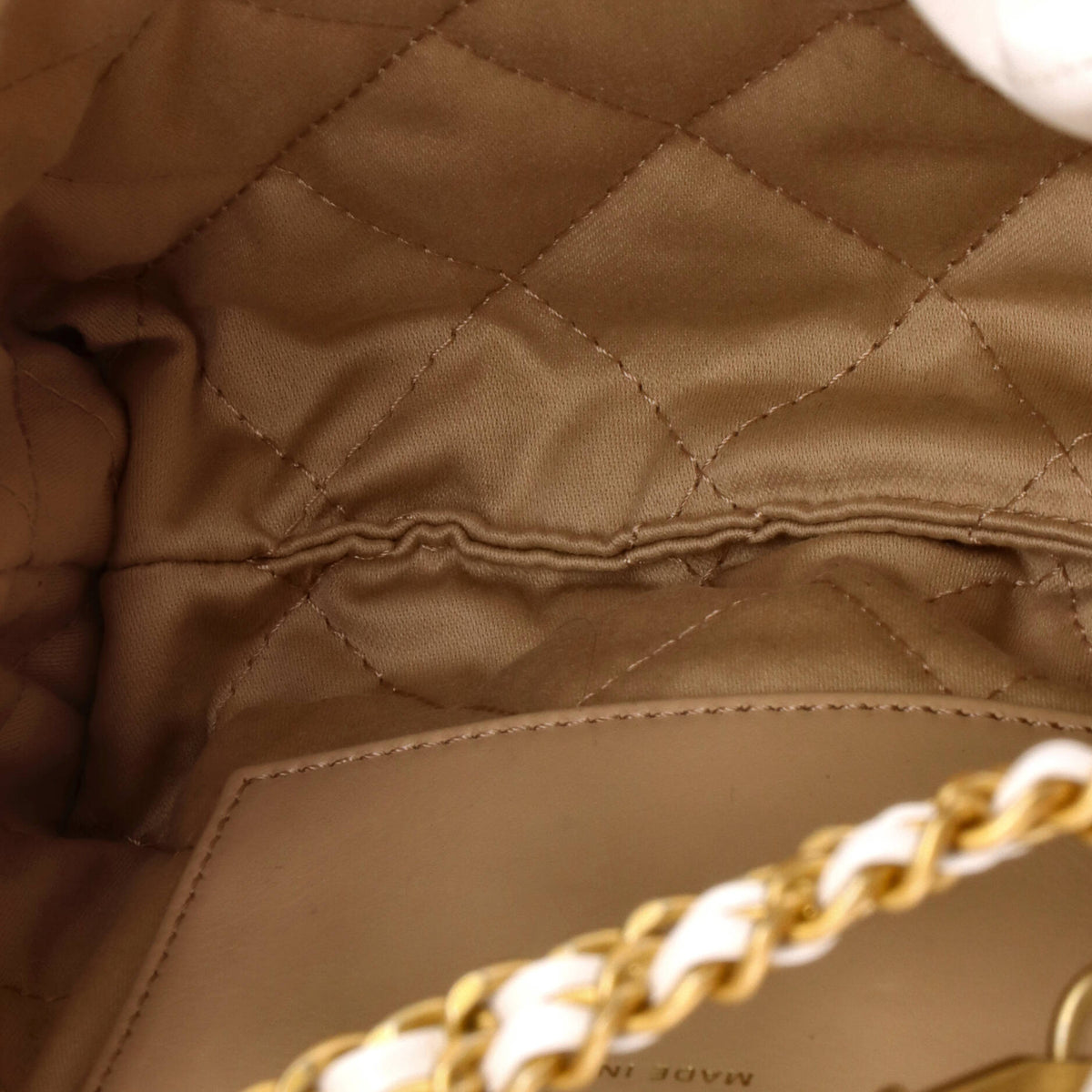 22 Chain Hobo Quilted Calfskin Mini