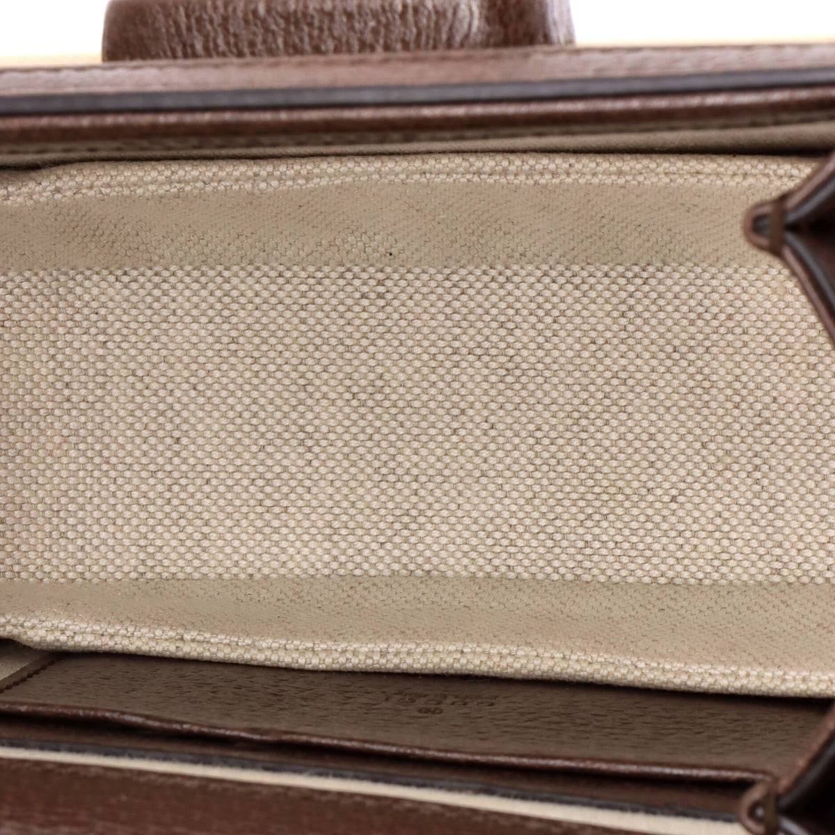 Bamboo 1947 Top Handle Bag Jumbo GG Canvas Mini