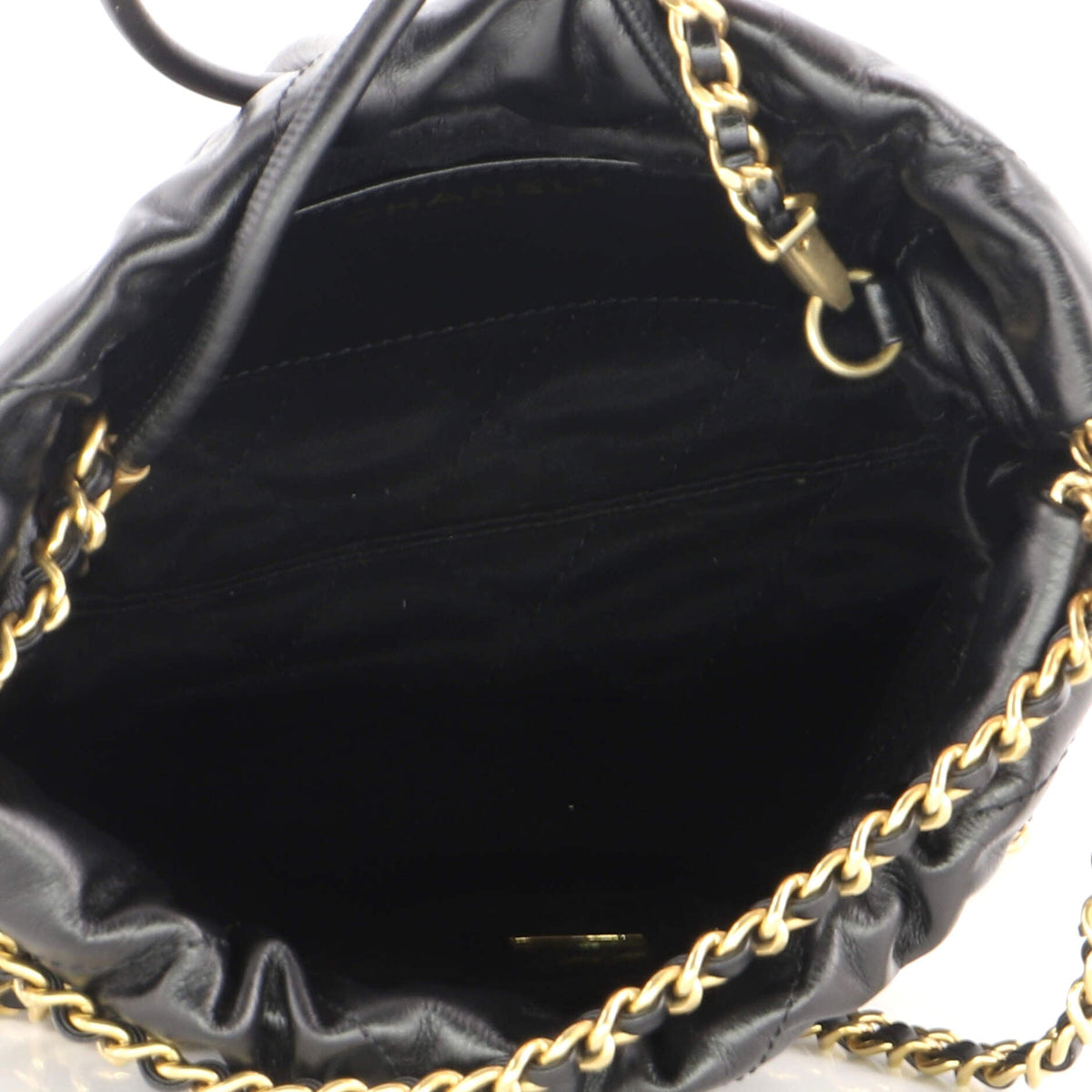 22 Chain Hobo Quilted Calfskin Mini