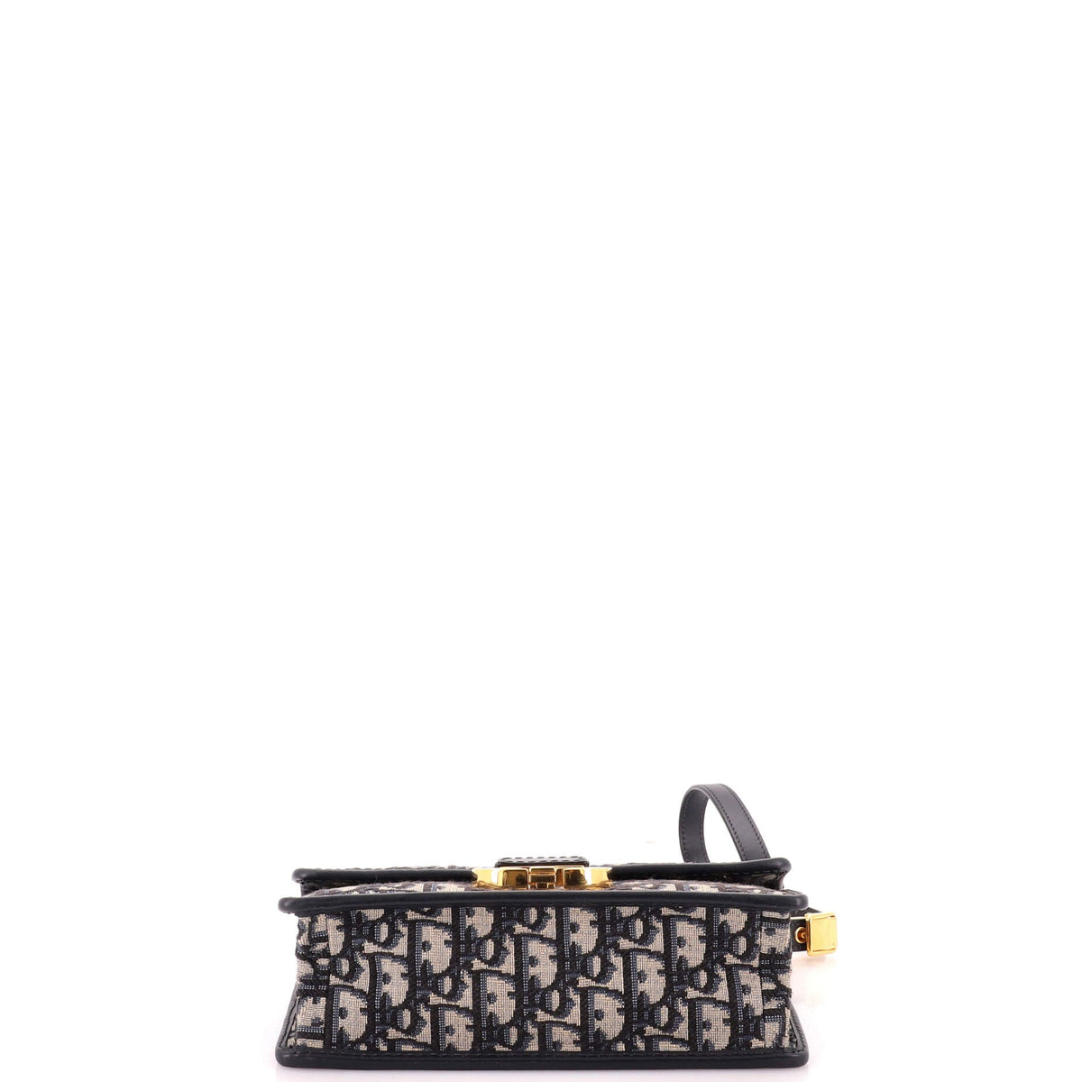 30 Montaigne Chain Flap Bag Oblique Canvas East West