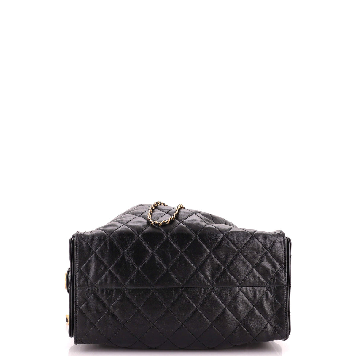 25 Hobo Bag Quilted Shiny Crumpled Calfskin Medium