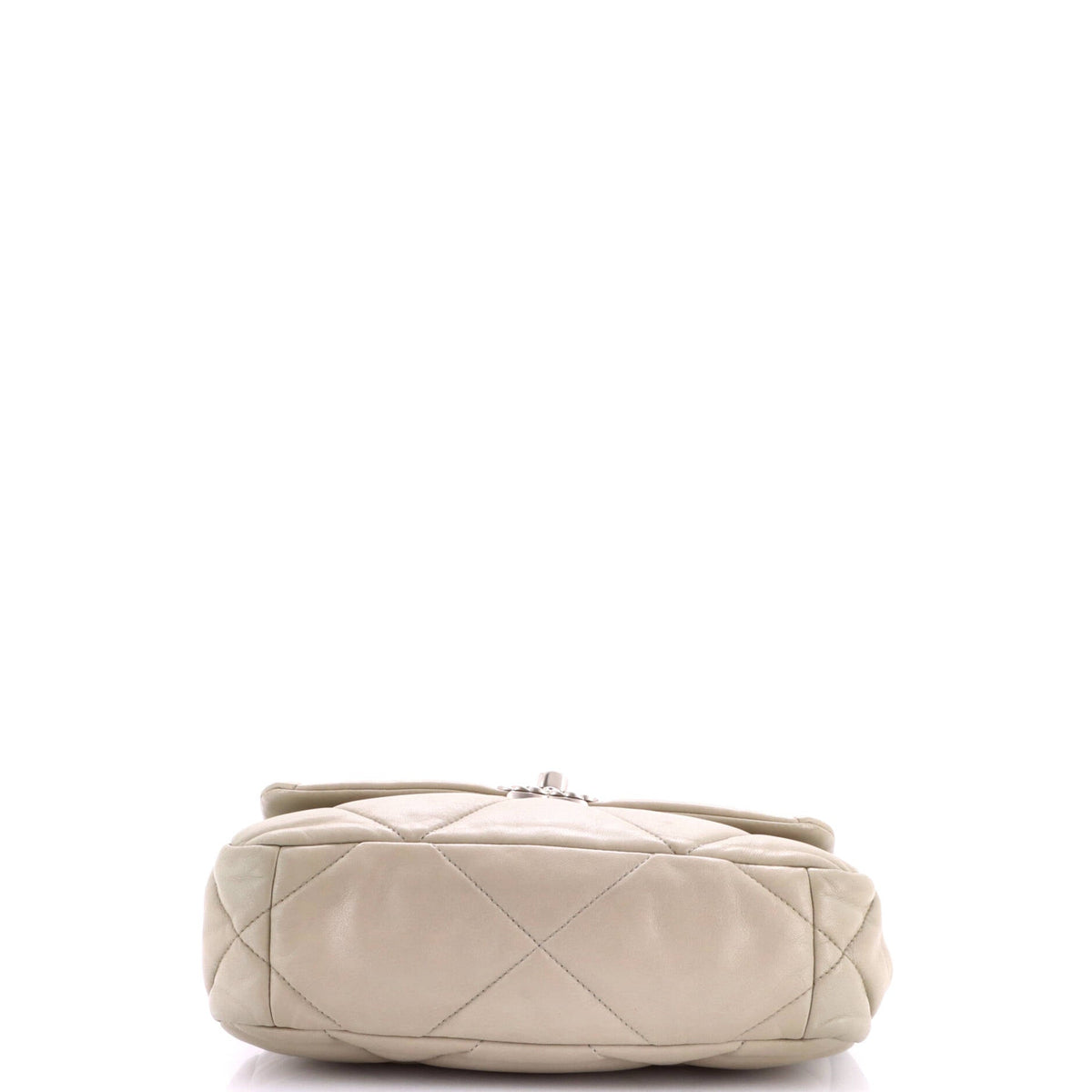 19 Flap Bag Quilted Leather Medium