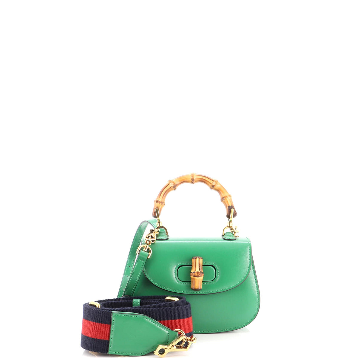 Bamboo 1947 Top Handle Bag Leather Mini