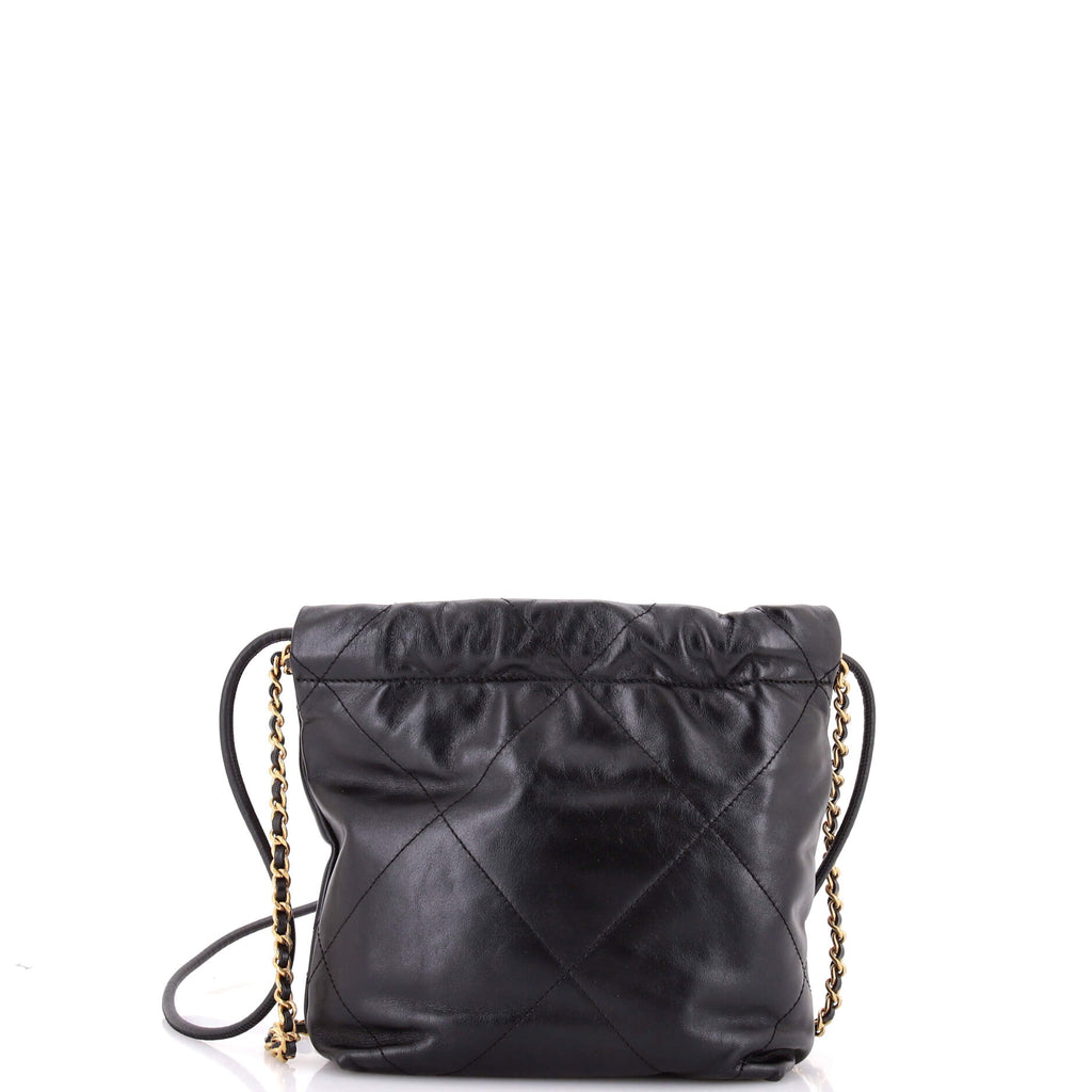 22 Chain Hobo Quilted Calfskin Mini