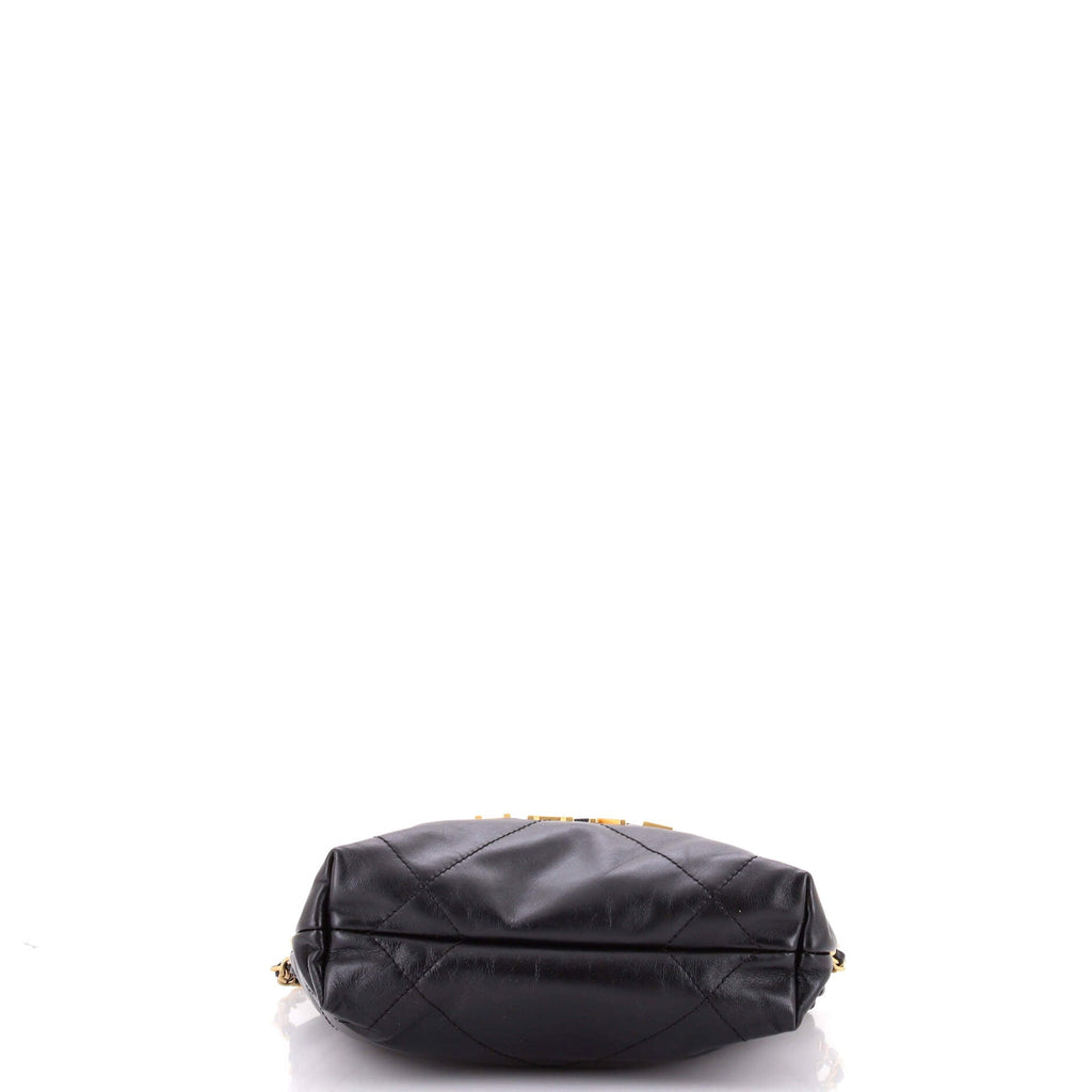 22 Chain Hobo Quilted Calfskin Mini
