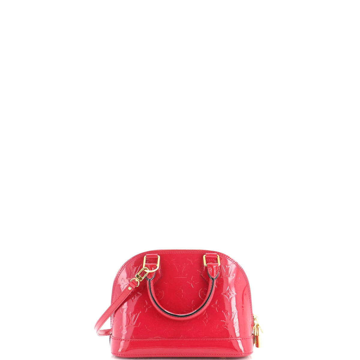 Alma Handbag Monogram Vernis BB