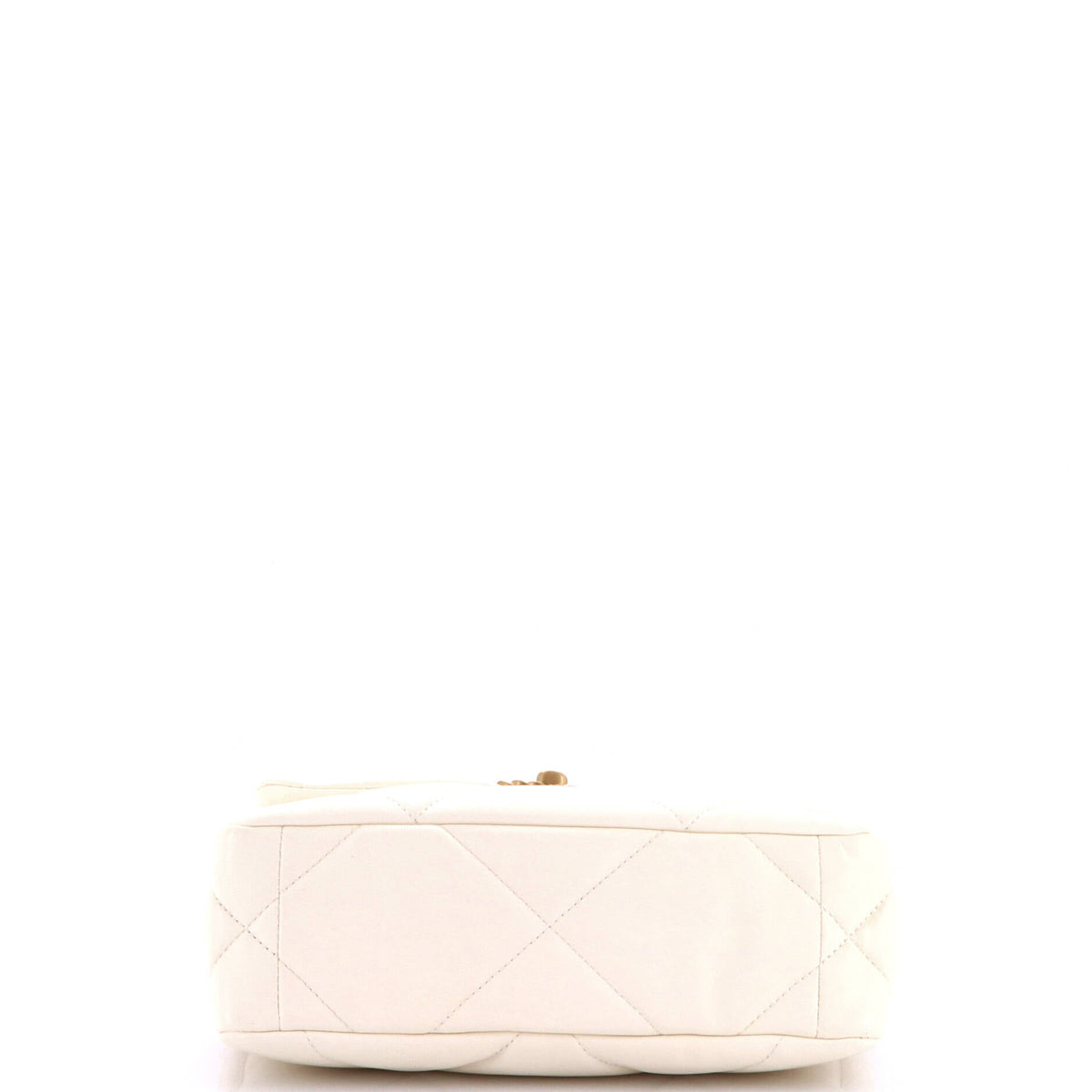 19 Flap Bag Quilted Leather Medium