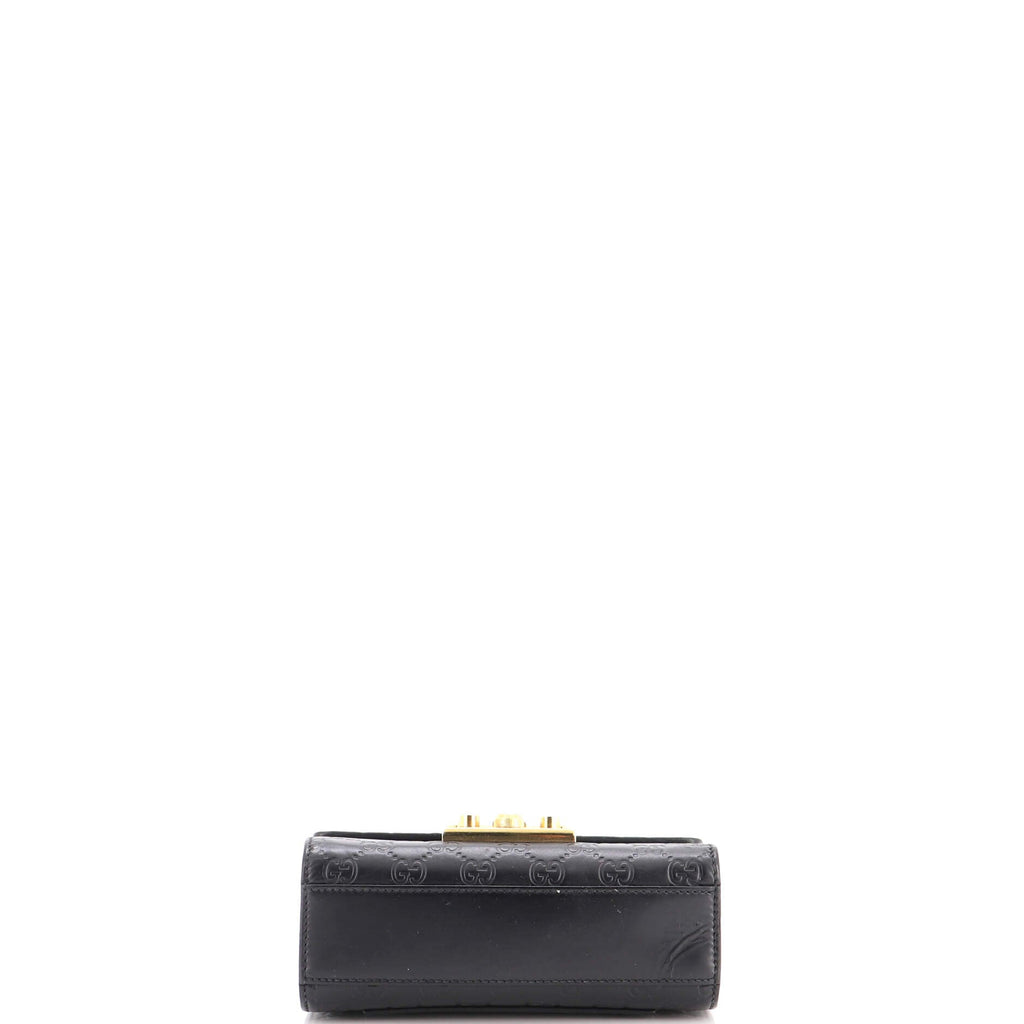 Padlock Shoulder Bag Guccissima Leather Small