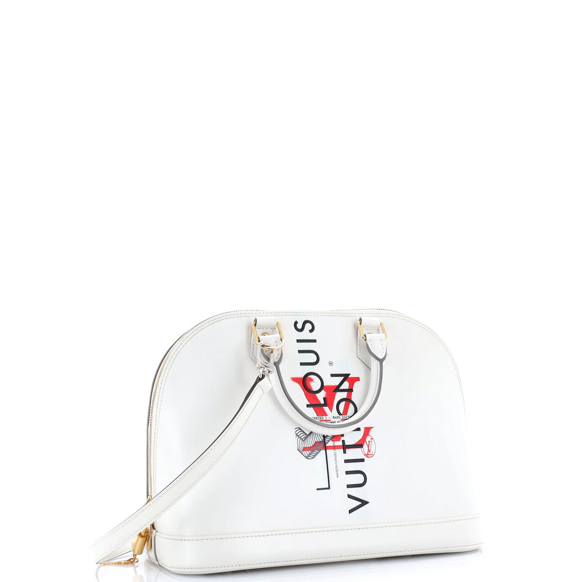 Alma Handbag Limited Edition Mars Smooth Epi Leather PM