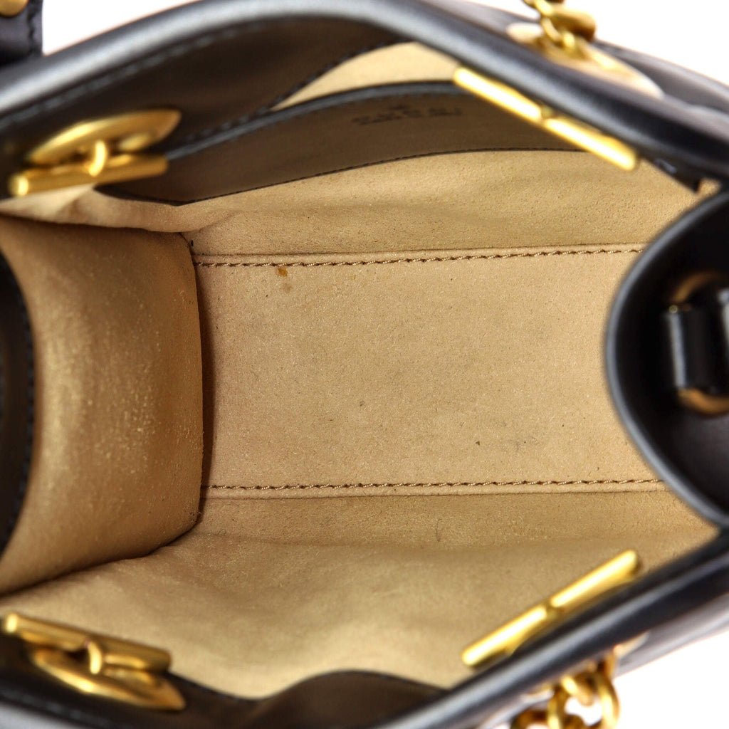 GG Marmont Handle Crossbody Bag Matelasse Leather Mini