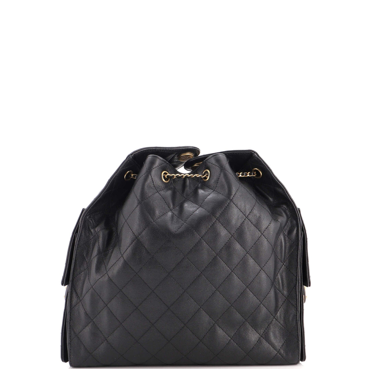 25 Hobo Bag Quilted Caviar Medium