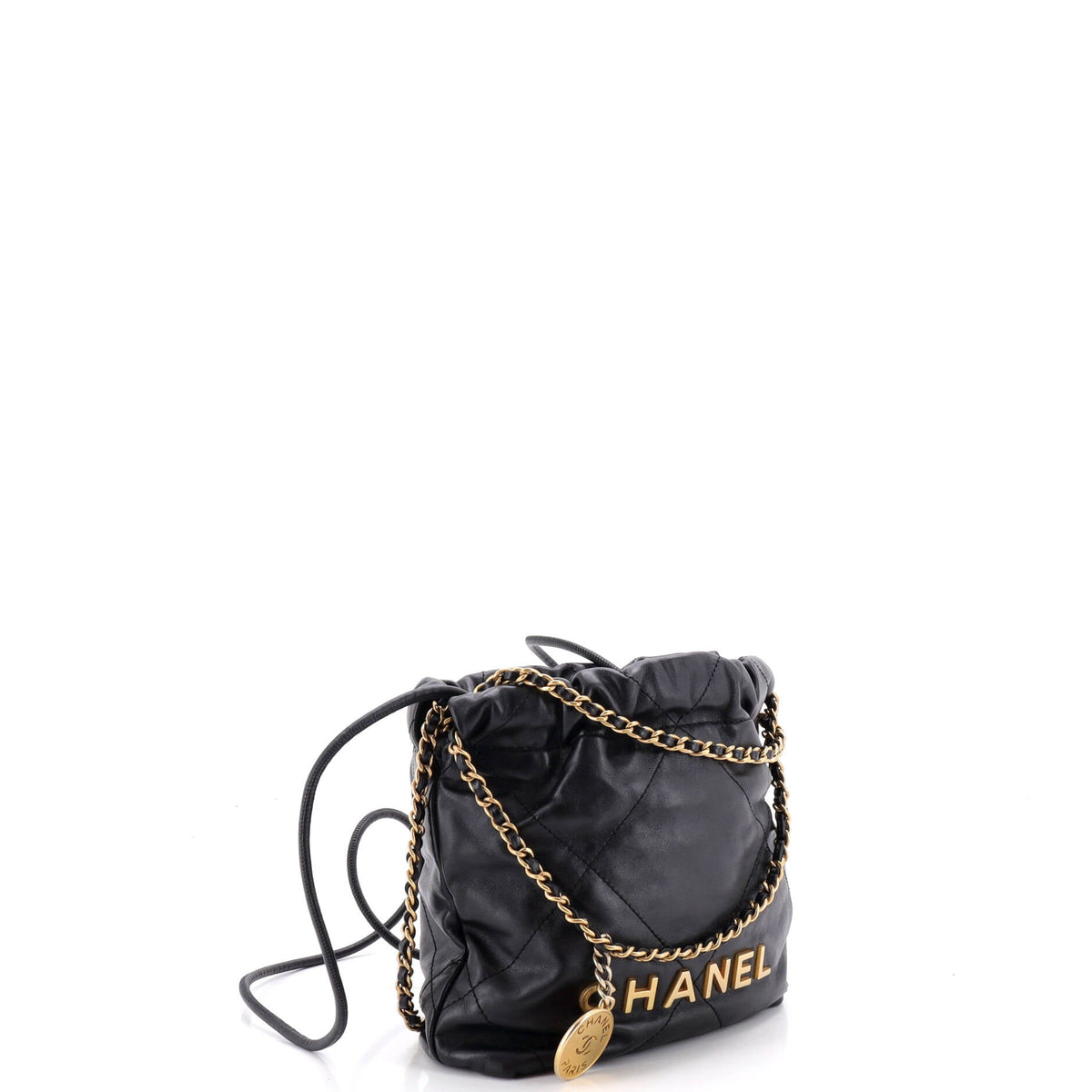 22 Chain Hobo Quilted Calfskin Mini