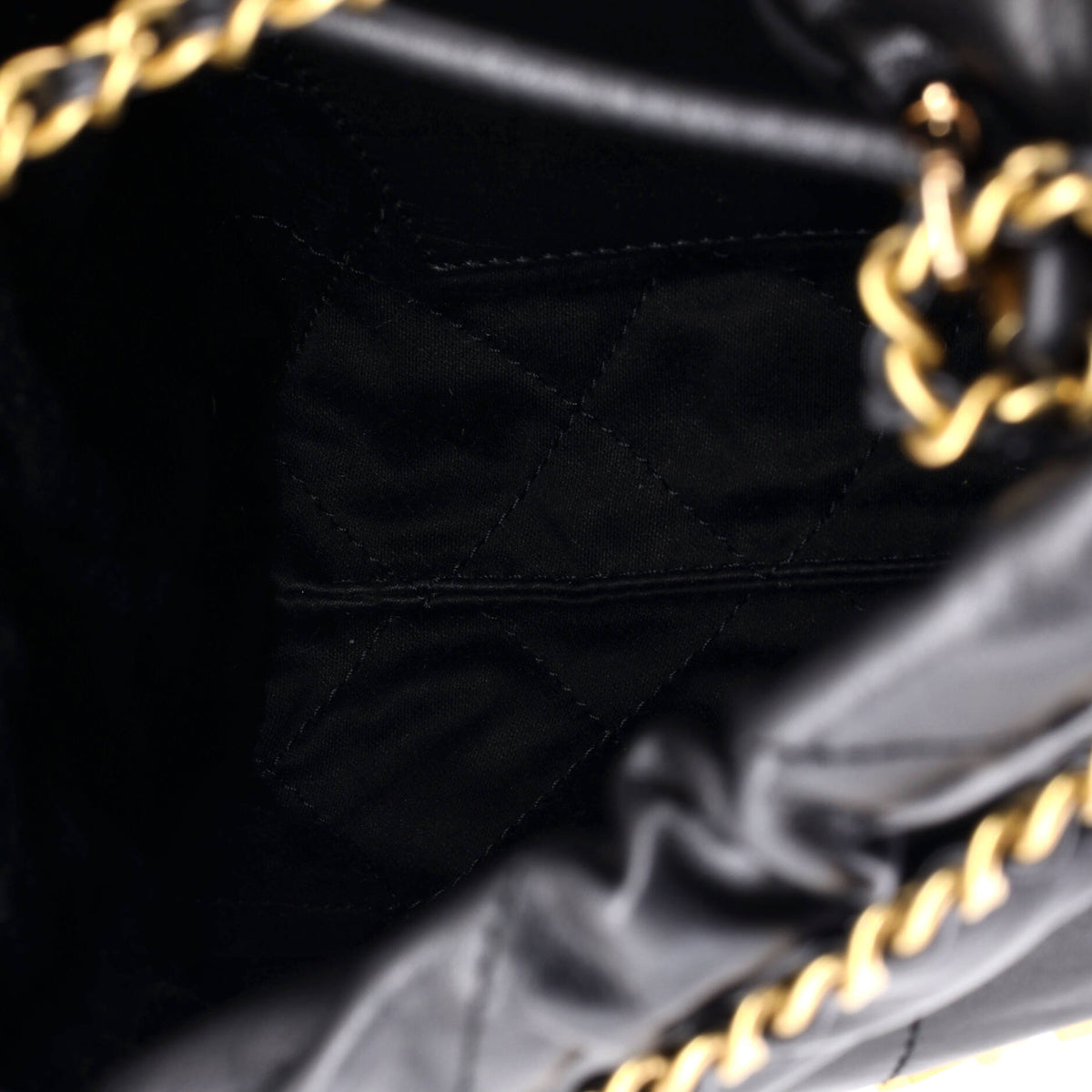 22 Chain Hobo Quilted Calfskin Mini