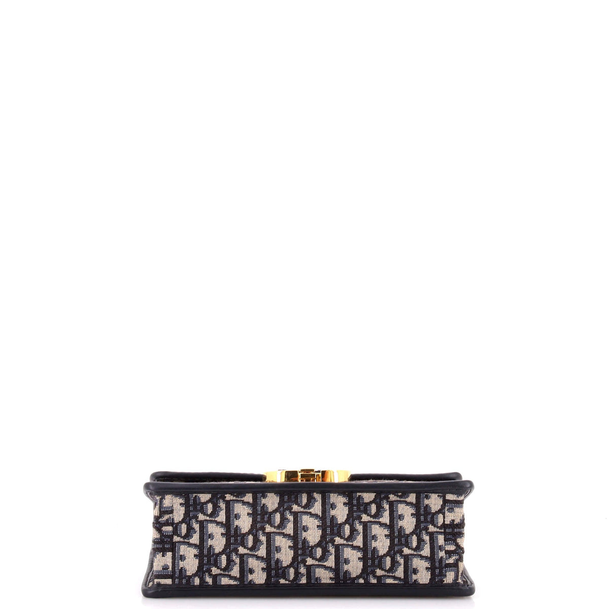 30 Montaigne Chain Flap Bag Oblique Canvas East West