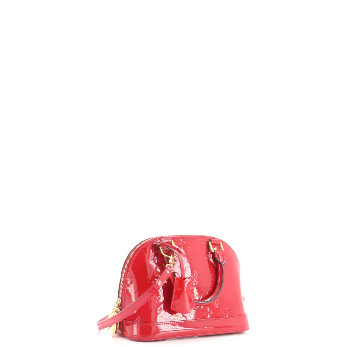 Alma Handbag Monogram Vernis BB