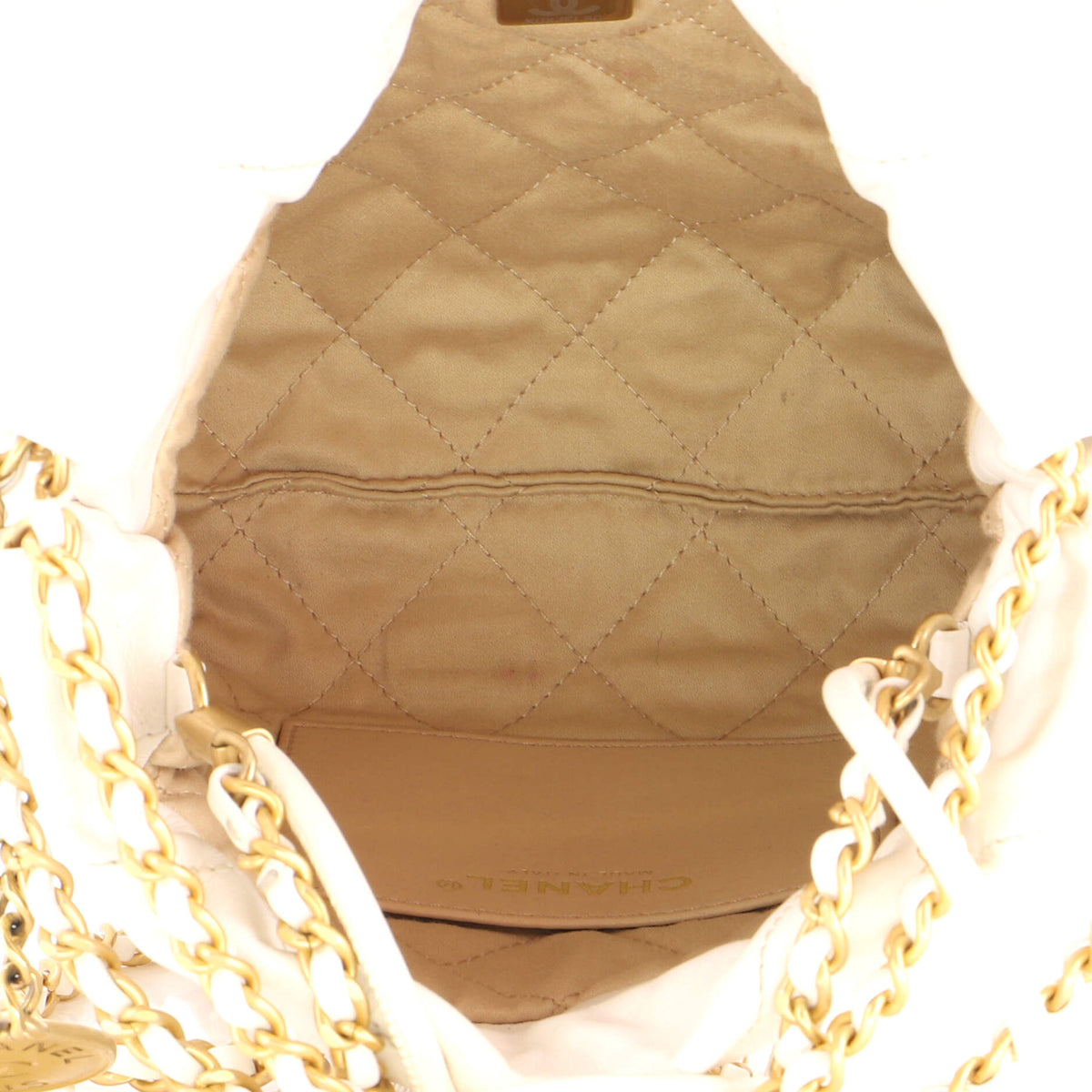 22 Chain Hobo Quilted Calfskin Mini