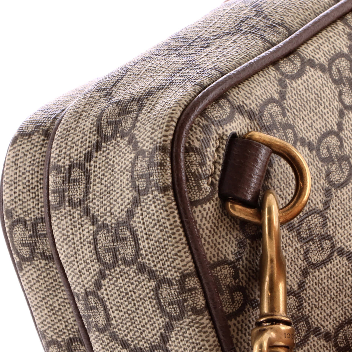 Ophidia Front Pocket Zip Crossbody Bag GG Coated Canvas Mini